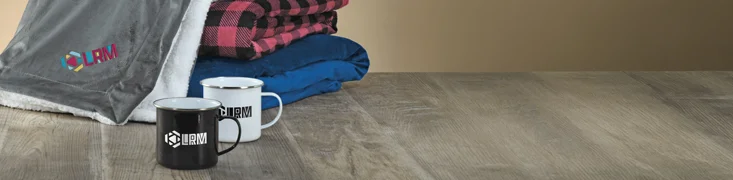 Business Gifts that includes a blanket and travel mug